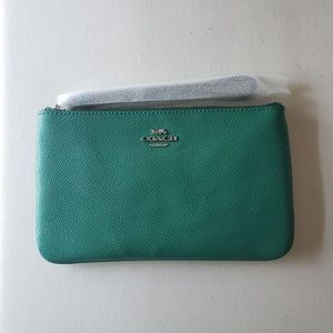 NWT Coach large wristlet